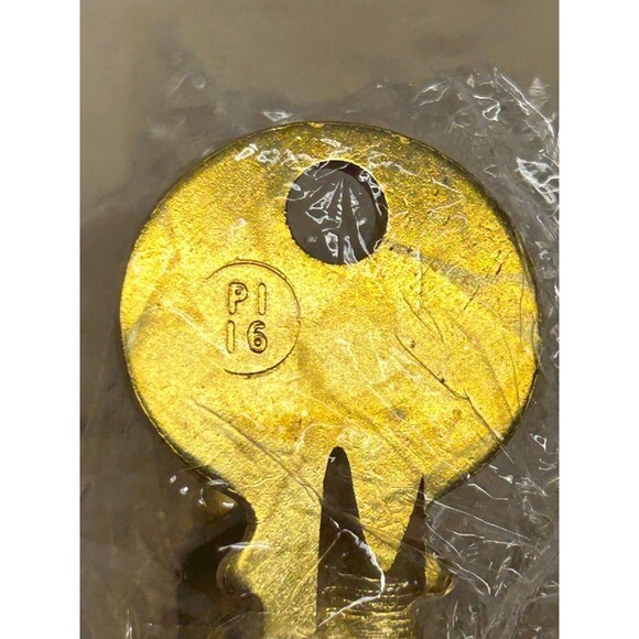 STAR Locksmith Supplies Brass Key Blanks 5PE2 Set Of 6 Made In USA NOS - Picture 3 of 6